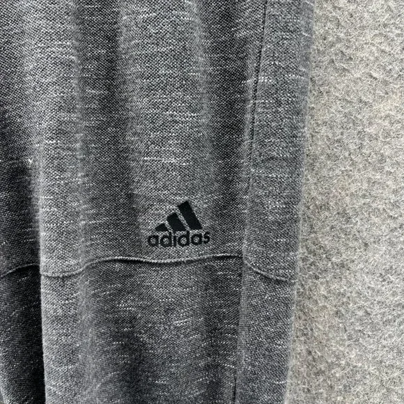 Adidas Sweatpants Men Extra Large Adult Gray Jogger Pants Outdoor Fleece XL - Picture 5 of 12